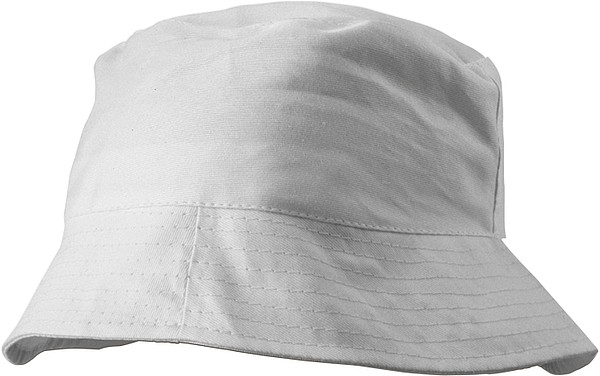 CAPRIO plážový klobouk, bílý