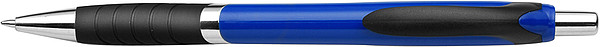 CELESTIN Kuličkové pero, modrá náplň, černý klip a úchyt, modré