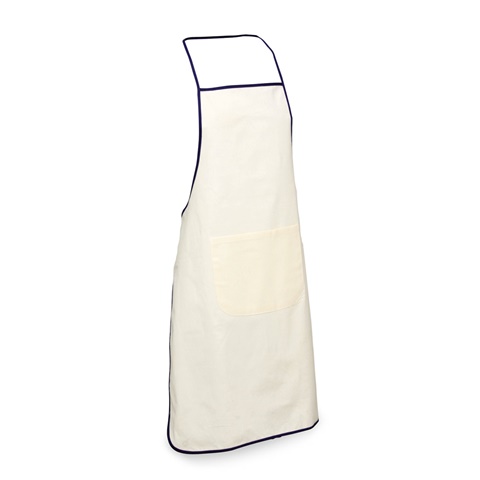 CHILLI. 100% bavlněná zástěra (105 g/m²), modrá