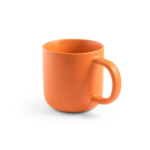 COFFEE CONSTELLATION. Keramický hrnek na kávu 75 ml, oranžová