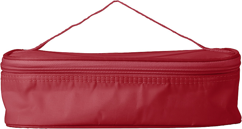 COLAR Chladicí taška s lunchboxem na svačinu, červená