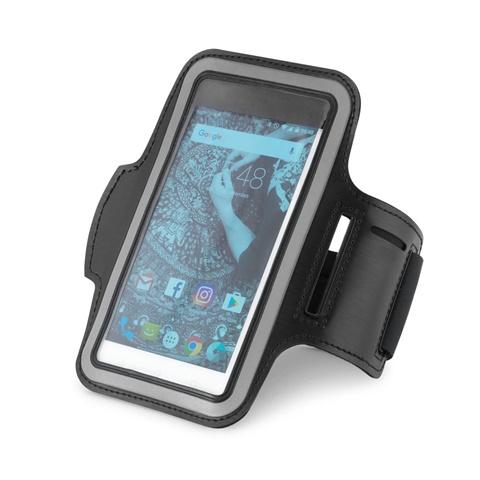 černá CONFOR. PU pásek na ruku a soft shell pro 6.5