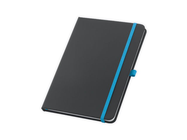 CORBIN poznámkový zápisník, 160 linkovaných stran, Světle modrá