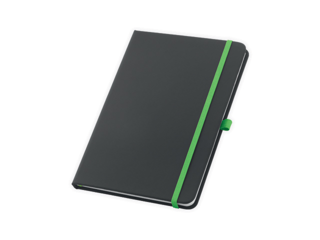 CORBIN poznámkový zápisník, 160 linkovaných stran, Světle zelená