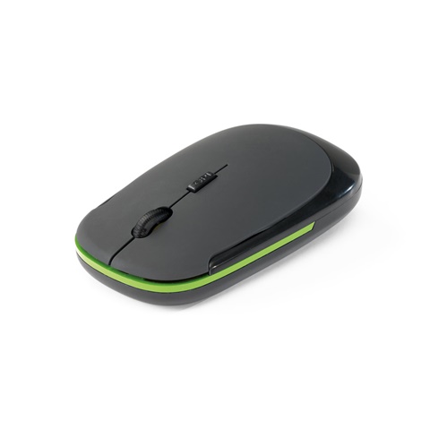 CRICK. Bezdrátová myš 2'4 GHz, světle zelená
