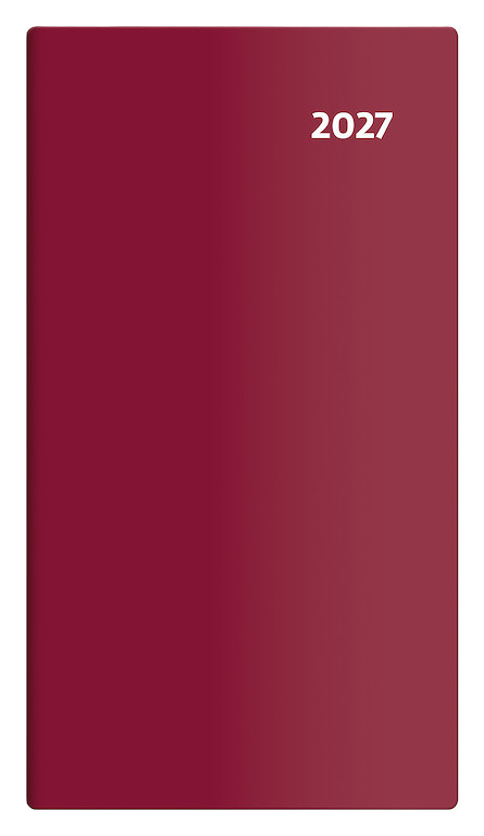 Čtrnáctidenní diář Torino bordó