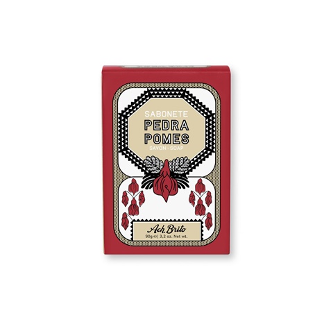 CUIDADOS ESSENCIAIS. Mýdla pro péči o pokožku (90g), bordó