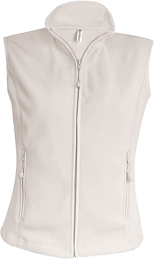 Dámská mikrofleecová vesta Kariban fleece vest women, béžová, vel. S