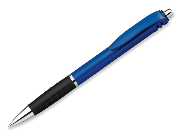 DAREN plastové kuličkové pero, modrá náplň, Modrá