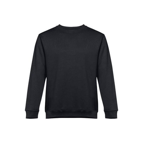 DELTA. Mikina (unisex) z bavlny a polyesteru, černá, 3XL