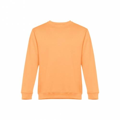 DELTA. Mikina (unisex) z bavlny a polyesteru, korálově oranžová, L