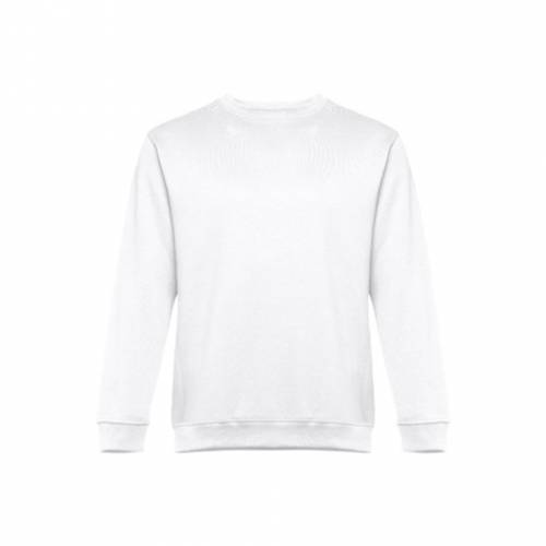 DELTA WH. Unisex mikina, bílá, L