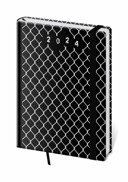 Denní diář A5 Vario Wire s gumičkou