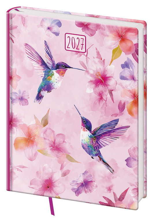 Denní diář B6 Vario Lyra Colibri