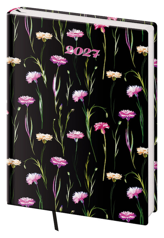 Diář denní B6 Vario Lyra Blossom