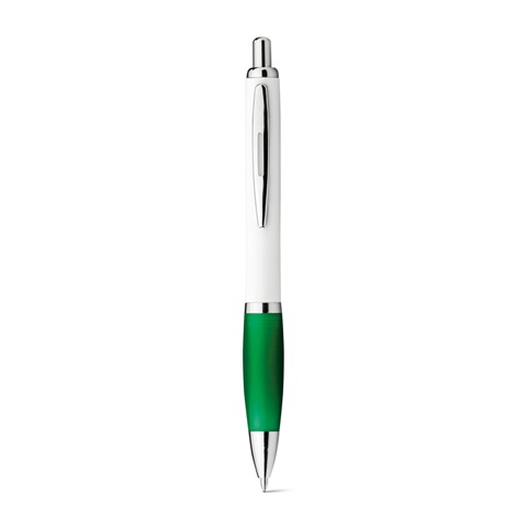 DIGIT. Kuličkové pero s kovovým klipem, zelená