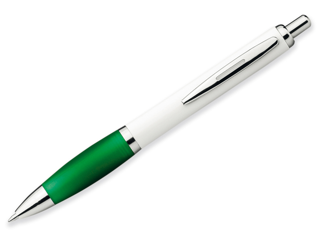 DIGIT plastové kuličkové pero, modrá náplň, Zelená