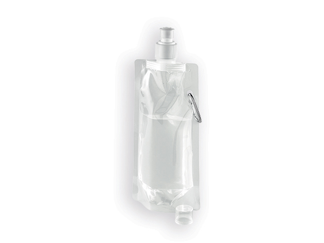 DONATA II plastová skládací láhev, 460 ml, Bílá