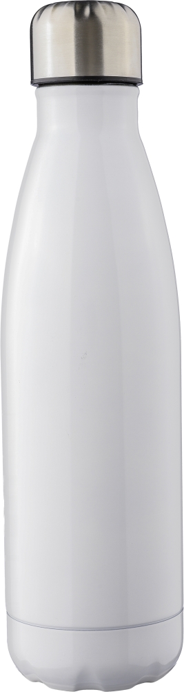 Dvoustěnná lahev z nerezové oceli 500 ml, bílá