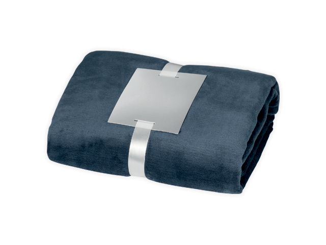 DYLEAF cestovní fleecová deka, 240 g/m2, Modrá