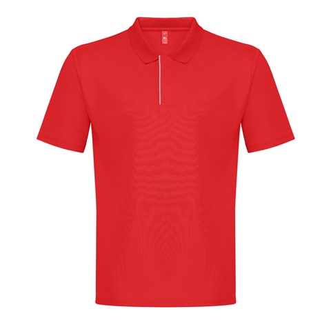 DYNAMIC. Polo tričko pro muže s technickými vlastnostmi, červená, 3XL