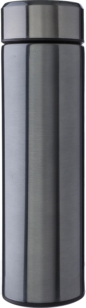 EDESA Dvoustěnná termoska z nerezové oceli, 425 ml, gun metal