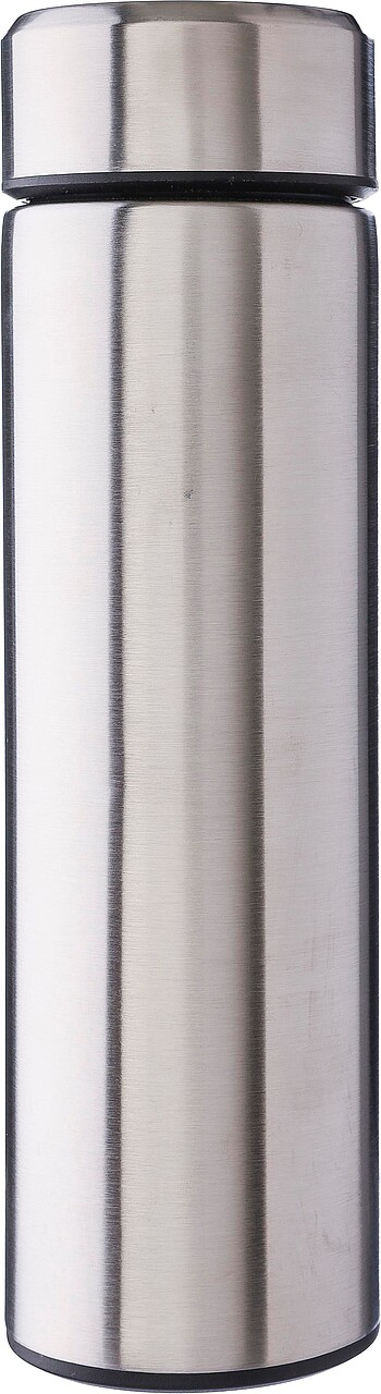 EDESA Dvoustěnná termoska z nerezové oceli, 425 ml, stříbrná