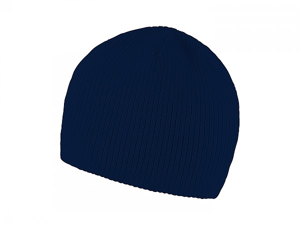 EGON Pohodlná zimní čepice s vnitřní čelenkou, námořní modrá