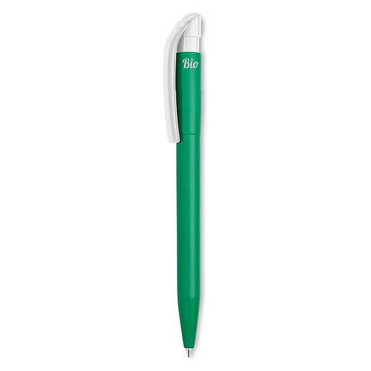 EKOLO Ekologické kuličkové pero Stilolinea, modrá náplň, zelené