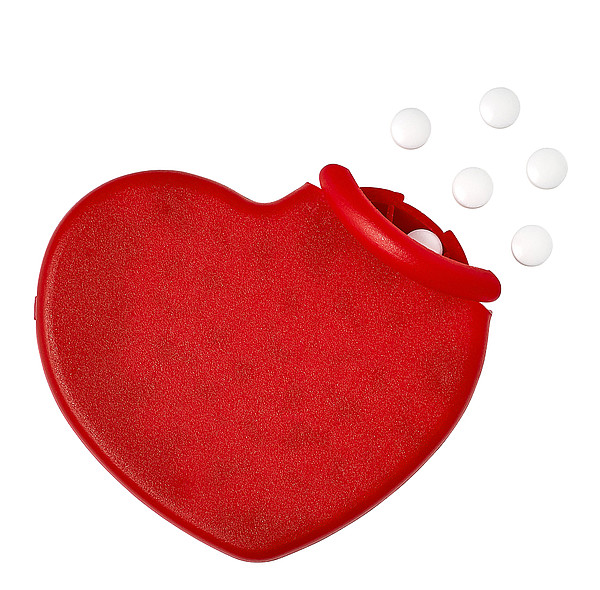 ELENI Mintové bonbony v obalu tvaru srdce