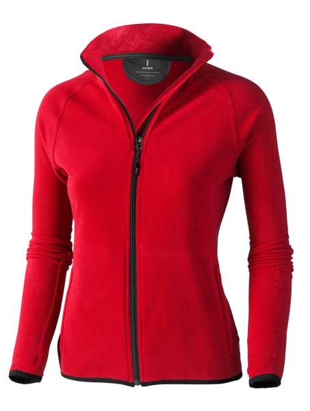 ELEVATE BROSSARD MICROFLEECE LADIES JACKET červená S