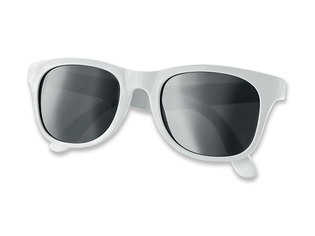 ELTON plastové sluneční brýle, Bílá