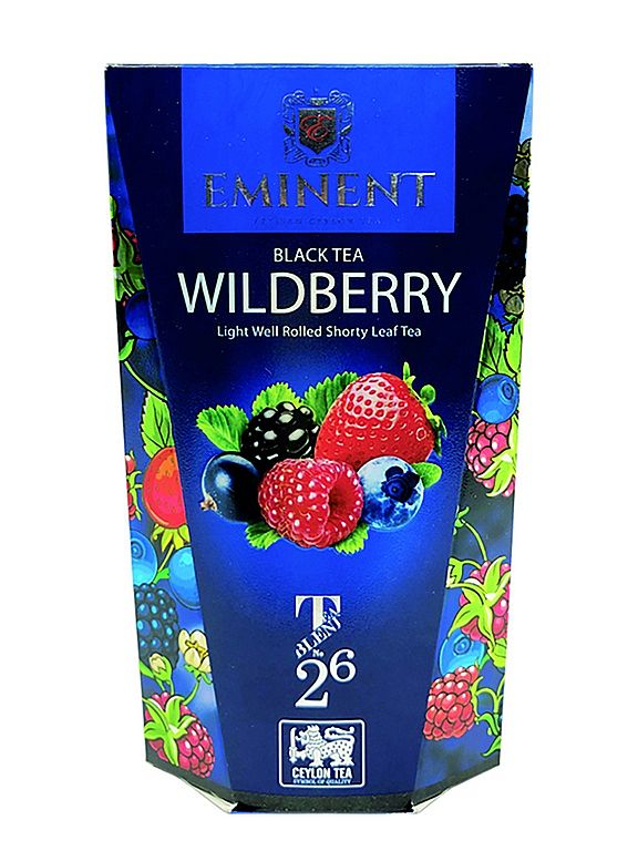 EMINENT Black Tea Wildberry papír 100g