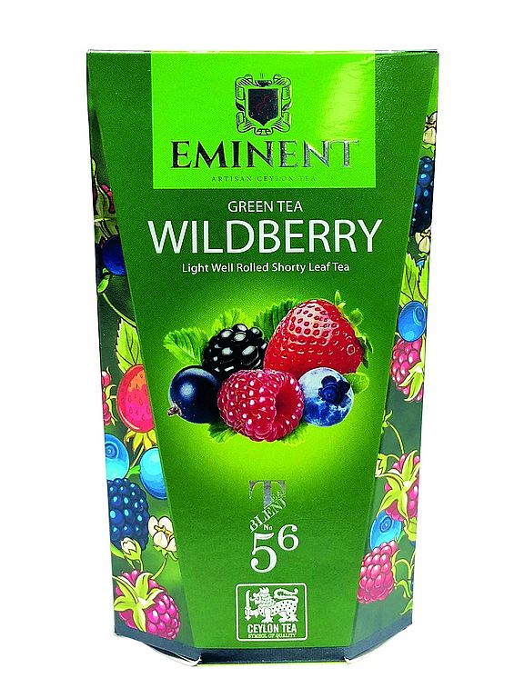 EMINENT Green Tea Wildberry papír 100g