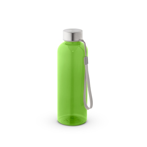 ENDERS M. Recyklovaného PET (100% rPET) láhev s lesklým průsvitným povrchem 600 ml, světle zelená