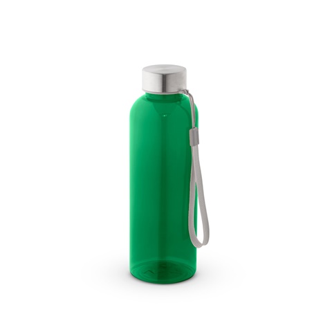 ENDERS M. Recyklovaného PET (100% rPET) láhev s lesklým průsvitným povrchem 600 ml, zelená