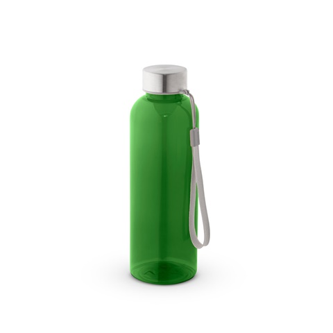ENDERS M. Recyklovaného PET (100% rPET) láhev s lesklým průsvitným povrchem 600 ml, zelená