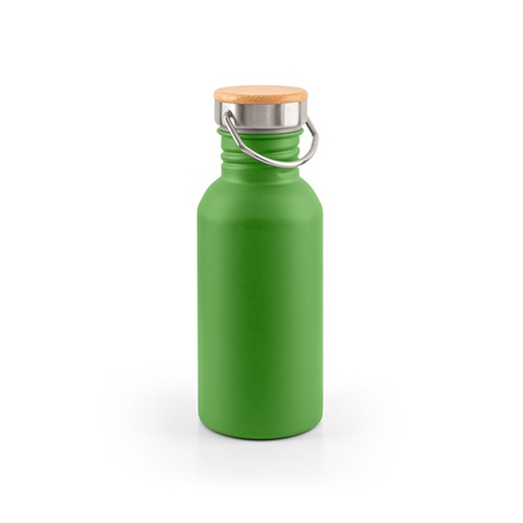 EWING. Jednostěnná láhev z nerezové oceli (90 % recyklovaná), zelená
