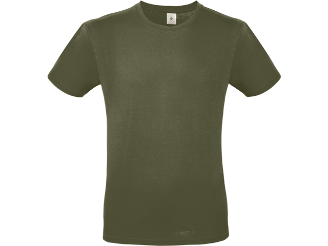 EXALTICO pánské tričko, 145 g/m2, vel. S, B&C, Khaki