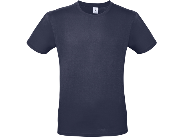 EXALTICO pánské tričko, 145 g/m2, vel. S, B&C, Noční modrá