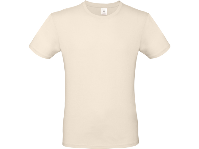 EXALTICO pánské tričko, 145 g/m2, vel. S, B&C, Přírodní
