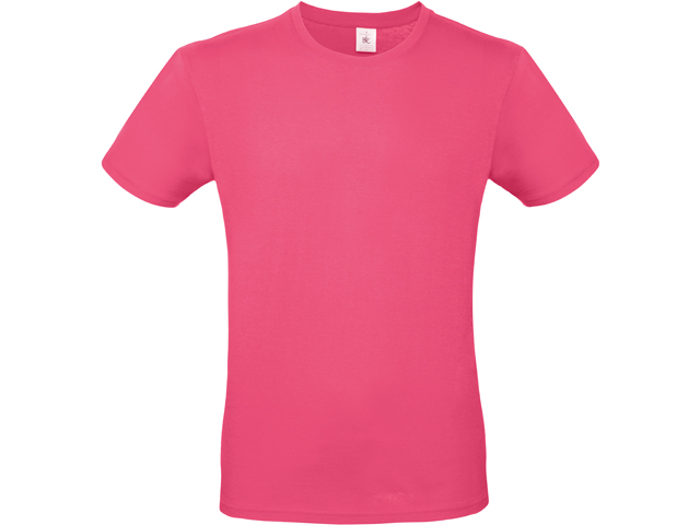 EXALTICO pánské tričko, 145 g/m2, vel. S, B&C, Růžová