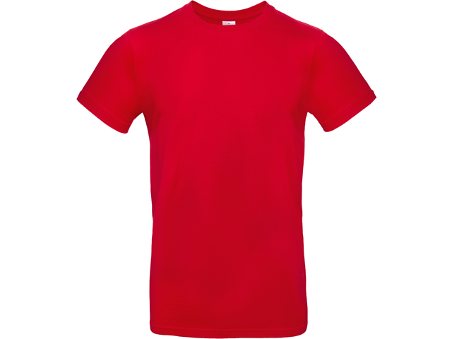 EXALTICO XTRA pánské tričko, 185 g/m2, vel. S, B&C, Červená