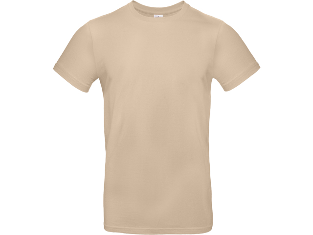 EXALTICO XTRA pánské tričko, 185 g/m2, vel. S, B&C, Béžová