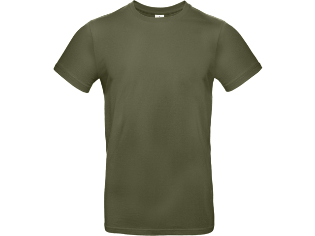 EXALTICO XTRA pánské tričko, 185 g/m2, vel. S, B&C, Khaki