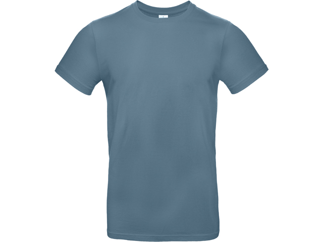 EXALTICO XTRA pánské tričko, 185 g/m2, vel. S, B&C, Polární modrá
