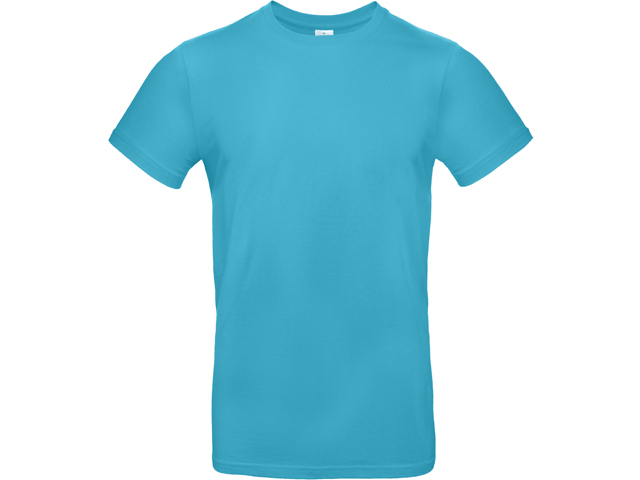 EXALTICO XTRA pánské tričko, 185 g/m2, vel. S, B&C, Nebesky modrá