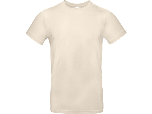 EXALTICO XTRA pánské tričko, 185 g/m2, vel. S, B&C, Přírodní