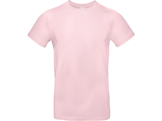 EXALTICO XTRA pánské tričko, 185 g/m2, vel. S, B&C, Světle růžová