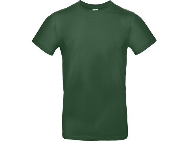 EXALTICO XTRA pánské tričko, 185 g/m2, vel. S, B&C, Lahvově zelená